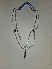 Honey Birdette Delphine Rainbow Head Piece Head Chain NIB