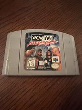 WCW/NWO Revenge N64 Nintendo 64 Original Game Tested + Working & Authentic