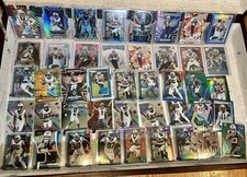 Carolina Panthers NFL Team Lot 100 Cards (McMillan, Young, Etienne, Legette)