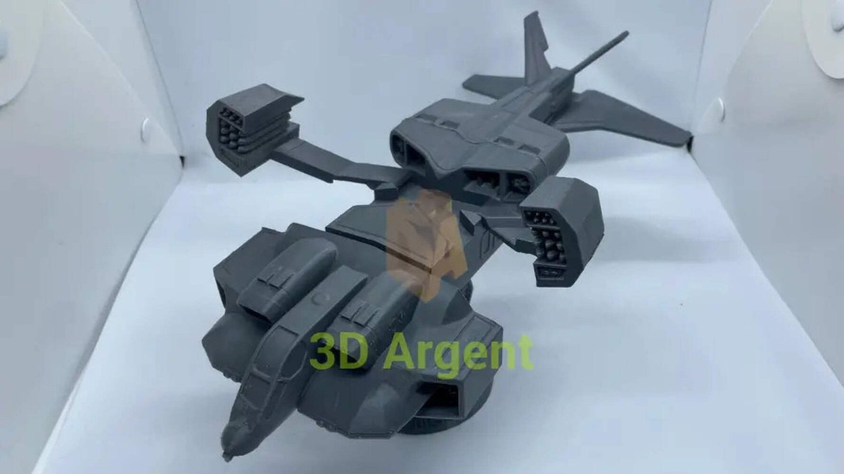 Aliens UD4L Dropship Colonial Marines Cheyenne 3d Printed Model