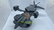 Aliens UD4L Dropship Colonial Marines Cheyenne 3d Printed Model Kit 34cm long