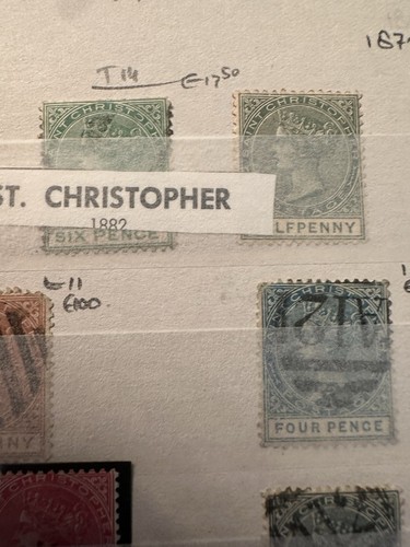 St. Christopher, Nevis, Anguila Stamp Collection In stockbook - Picture 9 of 24