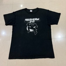 Operation Ivy Lookout Records Fruit Of A Loom 2000s Vintage Black T-shirt L