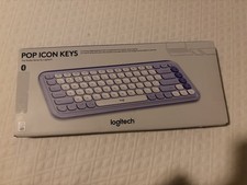 Logitech POP ICON Keys Wireless Bluetooth Key...