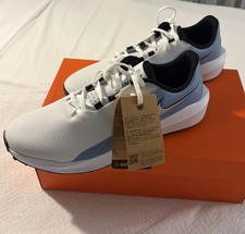 Nike Infinity G NN Golf Shoes UK 10.5 White Blue Black Spikeless Men’s BNIB