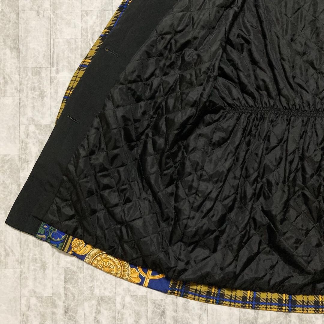 USED [RARE DESIGN] VERSACE FUR DOWN COAT JACKET VINTAGE GOOD thumbnail 14