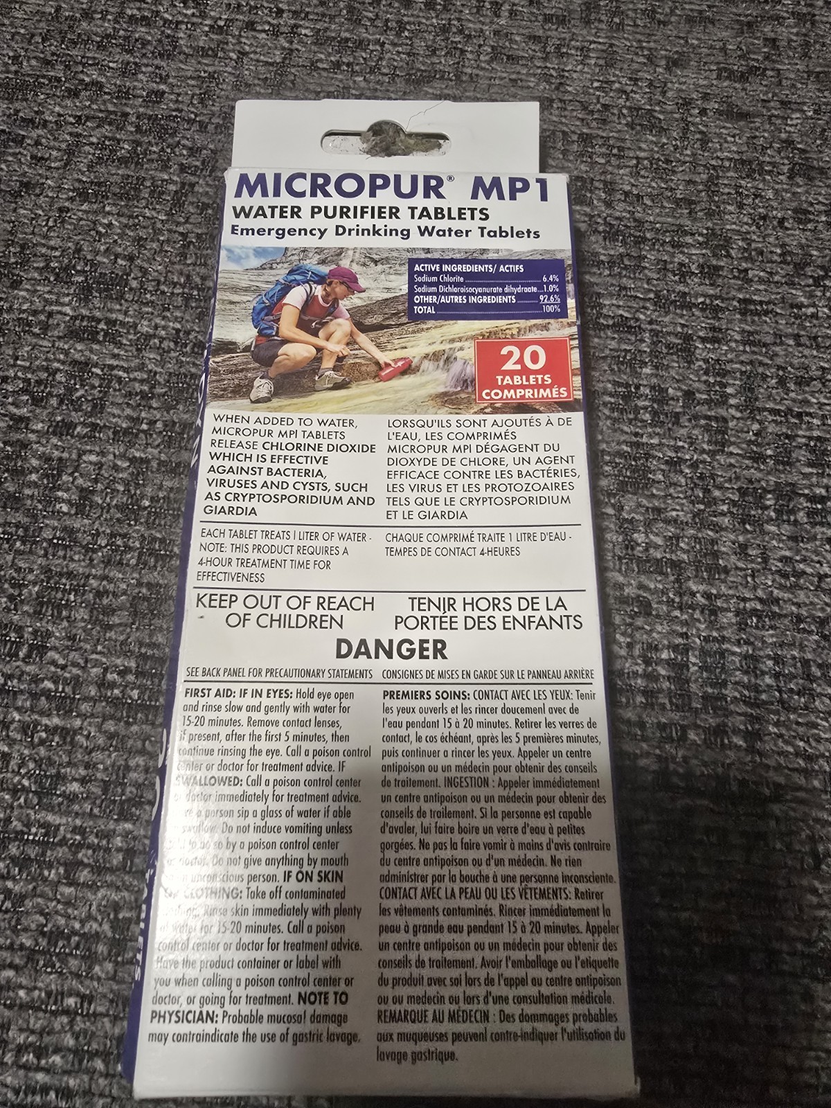 Tablets- Emergency Drinking Water Tablets