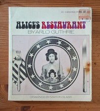 Alice's Restaurant Arlo Guthrie. Grove Press. 1968. Marvin Glass illus. Original