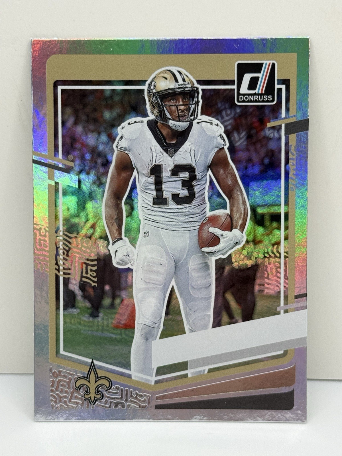 MICHAEL THOMAS 2023 Donruss Football No Name #216 Saints SP HOLO
