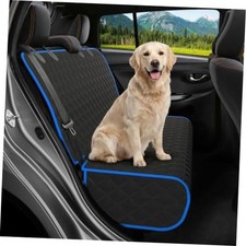Bench Back Seat Cover for Dogs, Rear Dog Car Seat Covers Standard - 54"W Blue