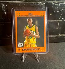 Topps 2007-08 Kevin Durant Rookie 50th Anniversary Card #201 Supersonics. rookie card picture