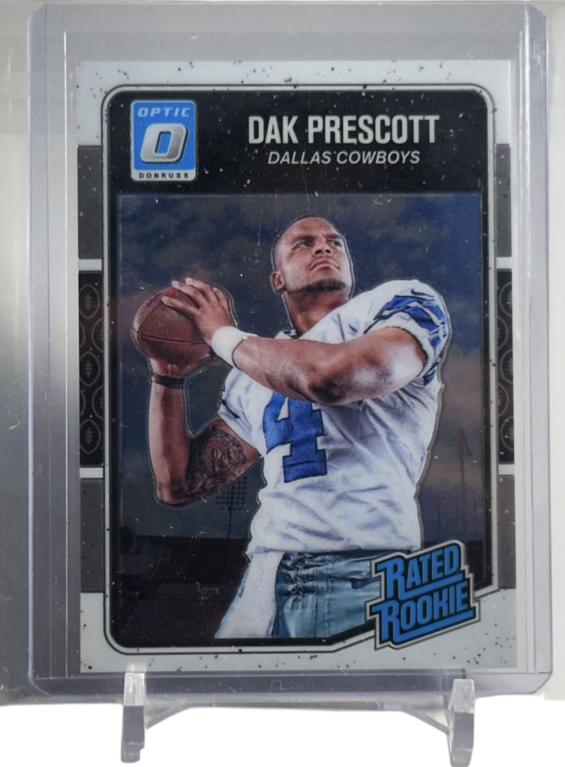 2016 Donruss Optic Dak Prescott Dallas Cowboys Rookie RC Card #162 - No Reserve!
