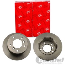 2X TRW BREMSSCHEIBEN 272mm VOLL HINTEN PASSEND F&Uuml;R MERCEDES-BENZ G-KLASSE