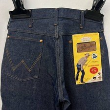 Vintage 1950's-60's Wrangler 11 MWZ Jeans Size W 30 L 34 Indigo Deadstock