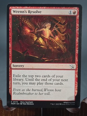 Wrenn's Resolve March of the Machine MTG Regular Near Mint 