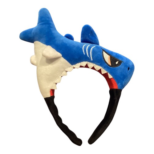 IGMaryBox Blue Shark Headband Plush Animal Ears Hairband Cosplay Costume