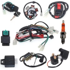 110cc 125cc ATV Pit Bike Wiring Harness Kit ATV Wiring Harness Kit Harness
