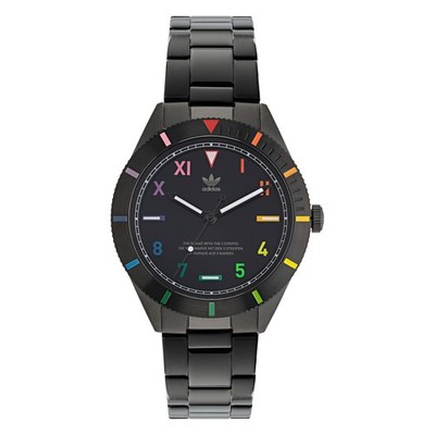 ADIDAS FASHION EDITION THREE AOFH22056 Uhr Stahlarmband schwarz