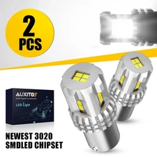LED 1156 P21W 7506 Reverse Backup Light White Bulb 2PC 6000K Super Bright Bulbs