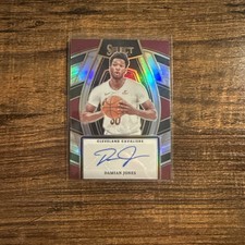 2023-24 Panini Select - Signature Selections Damian Jones #SSS-JON (AU)