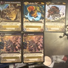 World Of Warcraft 5x Loot Card