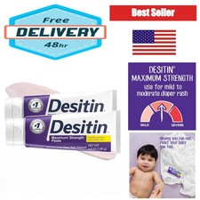 Desitin Maximum Strength Diaper Rash Cream 40 Zinc Oxide Baby Paste