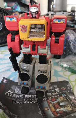 Transformers Titans Return Blaster Gem Mint 100% Complete Leader