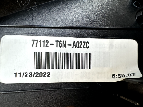 2017-21 ACURA NSX INSTRUMENT CLUSTER PAD OEM PART # 77112-T6N-AO2ZC - Picture 11 of 12