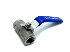 1/4" NPT Female 1-Piece 316 Stainless Steel Prot Ball Valve WOG1000