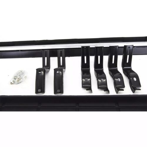 OE STYLE RUNNING BOARDS/ STEPS - ALL BLACK FOR DOUBLE CAB FORD RANGER T6 2012-22 - Picture 6 of 10