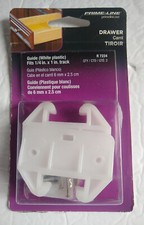 Prime-Line Products R 7224 Drawer Track Guides White Plastic Pack of 2