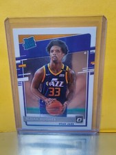 2020-21 Panini Donruss Optic Elijah Hughes Rated Rookie #192 Utah Jazz