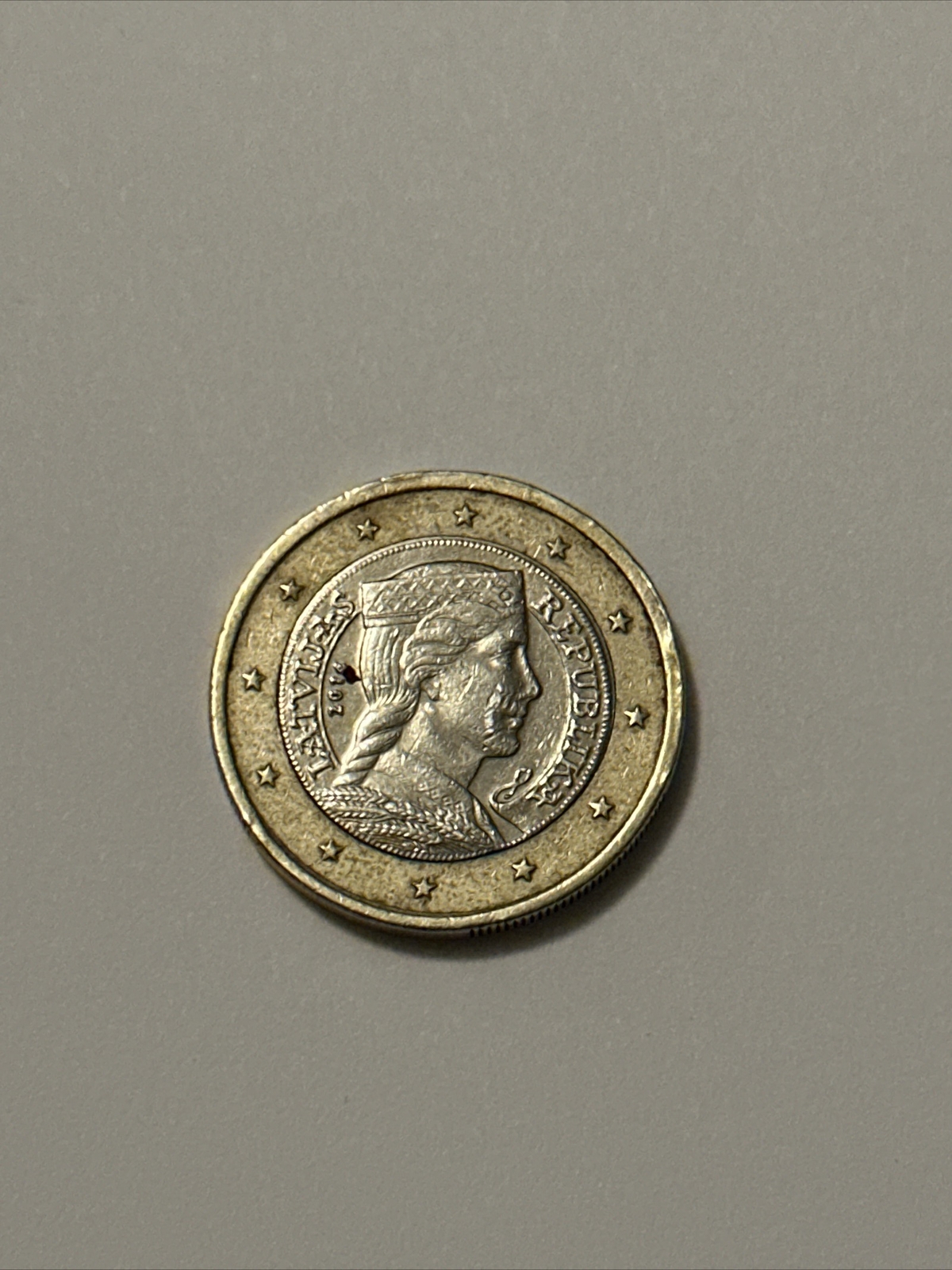 Piece 1 Euro Republika Latvijas 2014 Valeur piece de monnaie De 1 Euro 2014 LATVIJAS REPUBLIKA | eBay