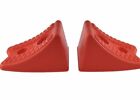 Wheel Chock Set For Cars Trucks Rvs Travel Trailers Motorcycles Tire Wedges