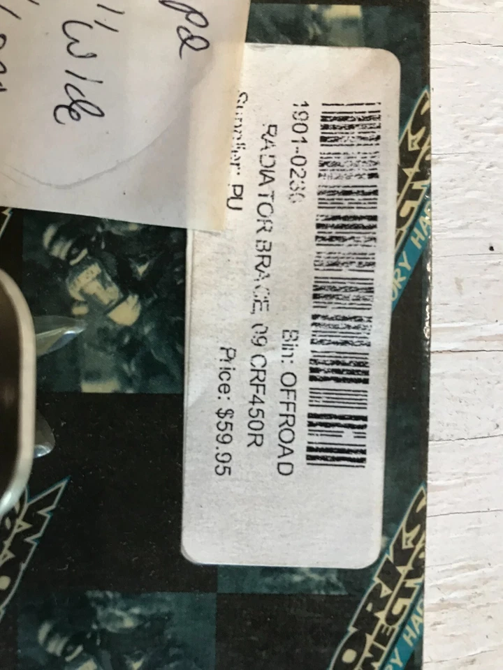 A6D Works Connection Brace Radiator 09-11 Honda CRF 450 1901-0230 18-702 - Image 3 of 4