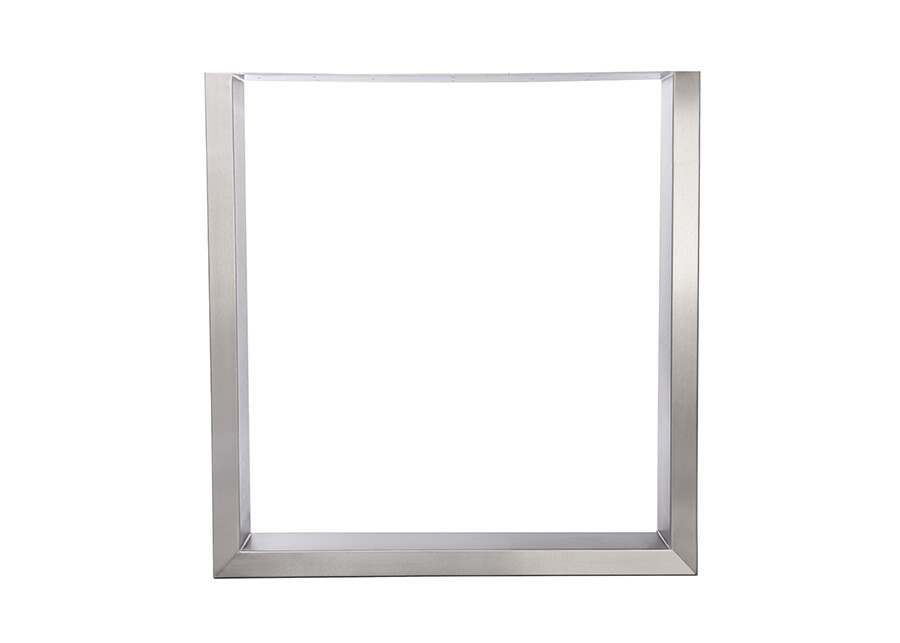 Tischgestell Edelstahl TU 100x40 600 Untergestell Kufen Tischuntergestell, 2 Stk