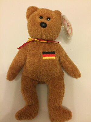 TOP - Beanie Baby :  Germania der Teddy - Deutschland