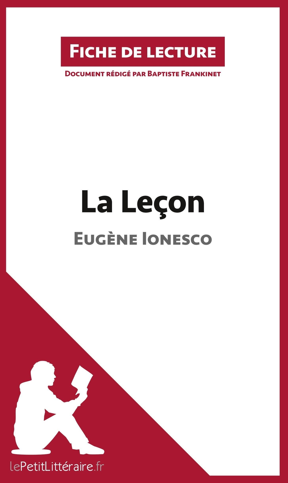 Thumbnail - La Leçon De Eugène Ionesco (fiche De Lecture) Lepetitlitteraire (u.