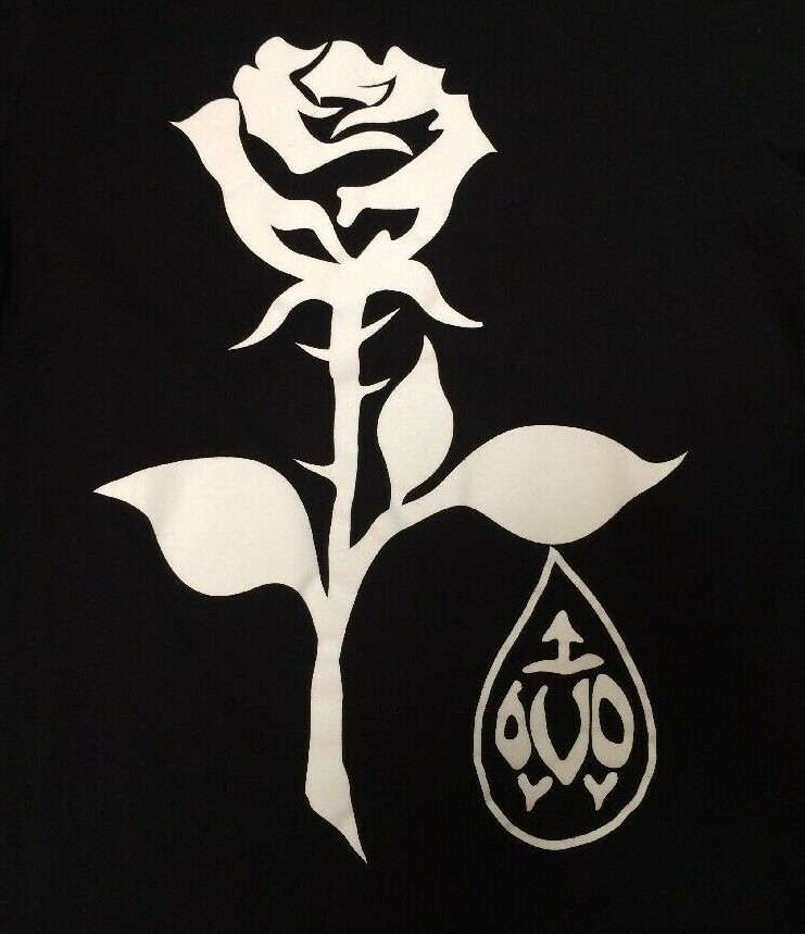 RARE October's Very Own OVO DRAKE Rose with Water droplet T
