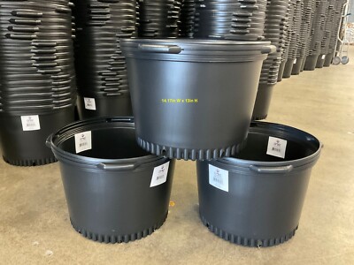 10 gal HDPE Pots 25pcs kit