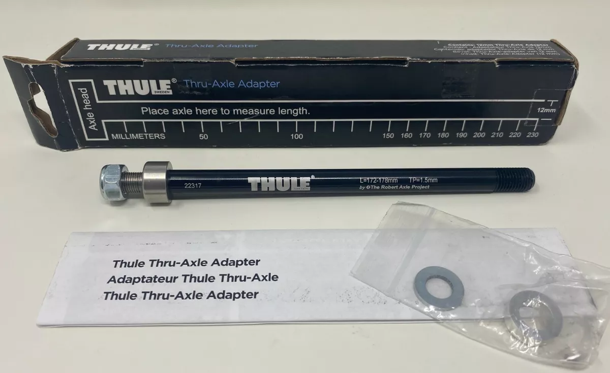 Thule Adapter 20110734 für Shimano M12x1,5 Achsadapter für Anhängerkupplung