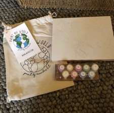 Paint My World Paint by Number Kit. Monarch Butterfly Design