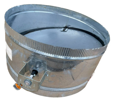 EWC Controls Inc. Model 20'' RD-HD Volume Control Bypass Hand Damper
