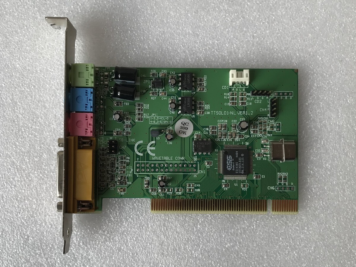 Guillemot Maxi Sound 32 Wave FX ISA sound card with MIDI wavetable SC8000 v3.2
