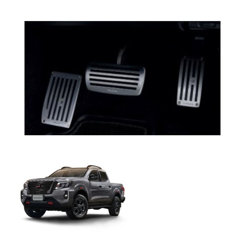 Auto Pedal Speed Break Foot Rest Sport Pad Fits Nissan Navara Pro-4X 2021 2022 - Picture 2 of 6