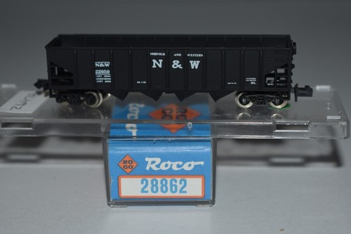 N Scale Roco 28862 Norfolk & Western Twin Bay Hopper 22950 C45854 - Picture 2 of 2