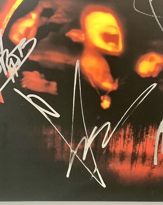 Soundgarden signed Album Superunknown lp Chris Cornell group