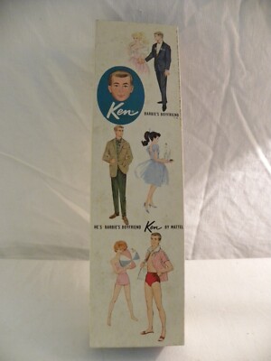 Barbie Ken Skieur Vintage 1960 – Mattel, Fabriqué Au Japon, NRFB, édition Limitée