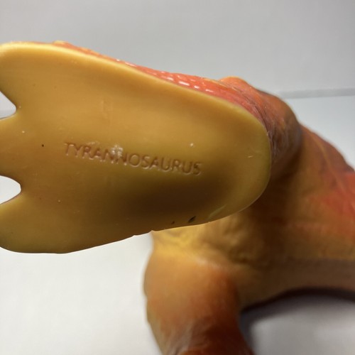 Rinco Realistic Dinosaur 20”X 12”Soft Tyrannosaurus Rex Soft Solid Dinosaur - Picture 7 of 7