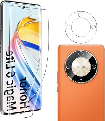 2X Hartglas (Display + Kamera) für Honor Magic 6 Lite 5G Schutzglas Hydrogel
